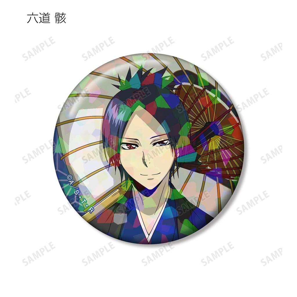 Katekyo Hitman Reborn Original Illustration Kimono Ver. Trading Hologram Badges Box of 8