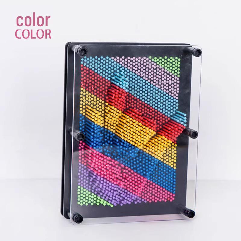 3D Pin Art Hand and Face Impression Toy