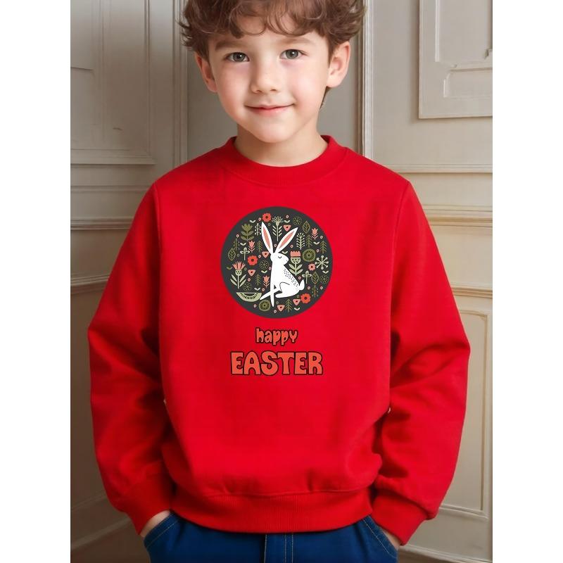 Cute Printed Crew Neck Sweatshirt for Festival Leisure Daily Wear And Casual Outfits
