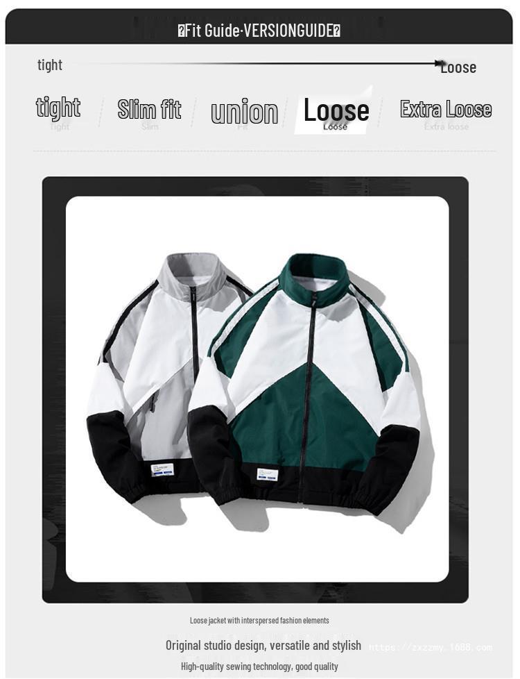 2024 Men's Spring & Autumn Casual Slim Fit Breathable Jacket