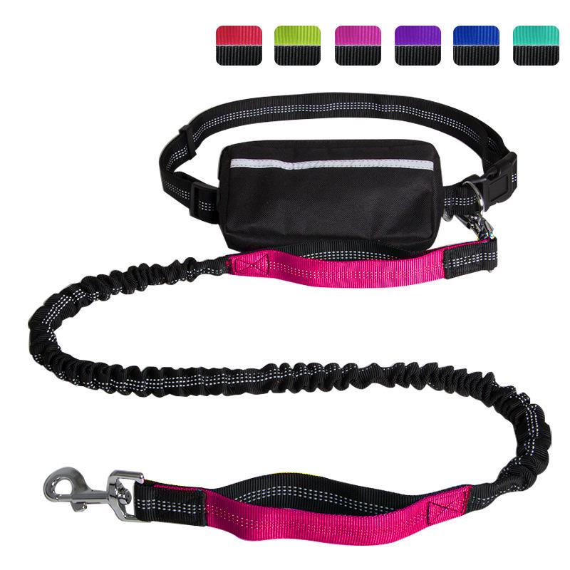 New Dog Sports Waist Pack with Multi-Purpose Running Leash Set