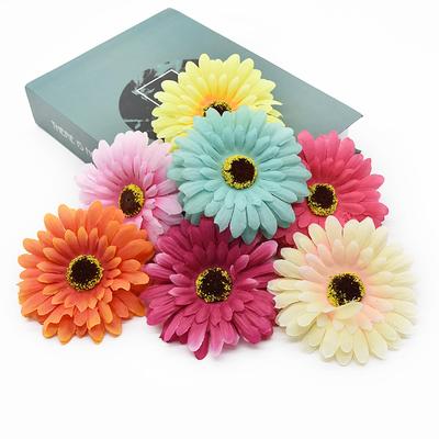 Artificial Flowers Wedding Craft Silk Chrysanthemum Home Table Decor Diy Scrapbooking Festival Wreaths Bridal Accessories Cheap
