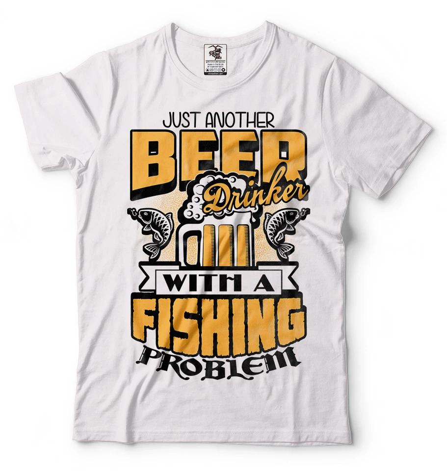Fishing T-T-shirt Fishing T-shirt Gift For Fisherman Funny T-T-shirt Beer Lover T-shirt 3XL