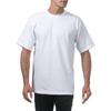 350G Algodão Masculino Algodão Pesado Manga Curta Pequena Gola Redonda Camiseta Masculina Camiseta Solta Camisetas Casuais