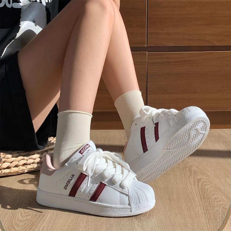 New Korean Shoes Platform Sneakers Women Vintage Vulcanize Spring Summer Casual Tennis Female Flats Footwear Sneakers Women