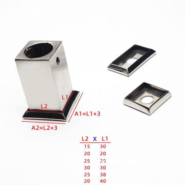 Stainless Steel Decorative Cover & Accessories Set for Tubing