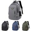 Backpack Sport Letter Reflective Strip Design Wear Resistant Double Bag Zipper