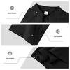 Men's New American Style Summer Henley V-Neck T-Shirt, Loose Breathable Linen Casual Commute Short Sleeve Tee