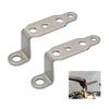 Funriche Motorcycle Fog Lamp Stay Mounting Hole 10mm Mirror Stay
