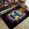 Colorful Stitch Explosion Carpet For Playroom Bedroom Living Room Sofa Home Decorkids Game Area Rug Nonslip Floor Mat
