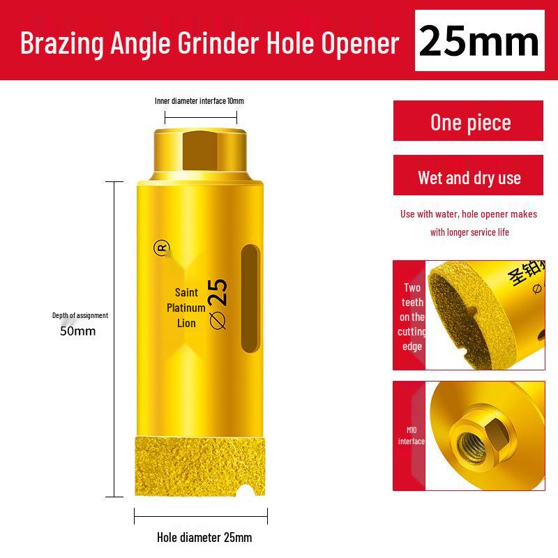 Universal Angle Grinder Drill Bit for Ceramic, Vitrified Tiles, Marble, and Glass