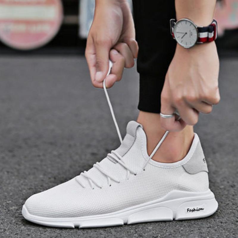 Men's Shoes Summer Mesh Shoes Men's Breathable Sports Shoes Men's Trend Casual Shoes Men's Running Shoes