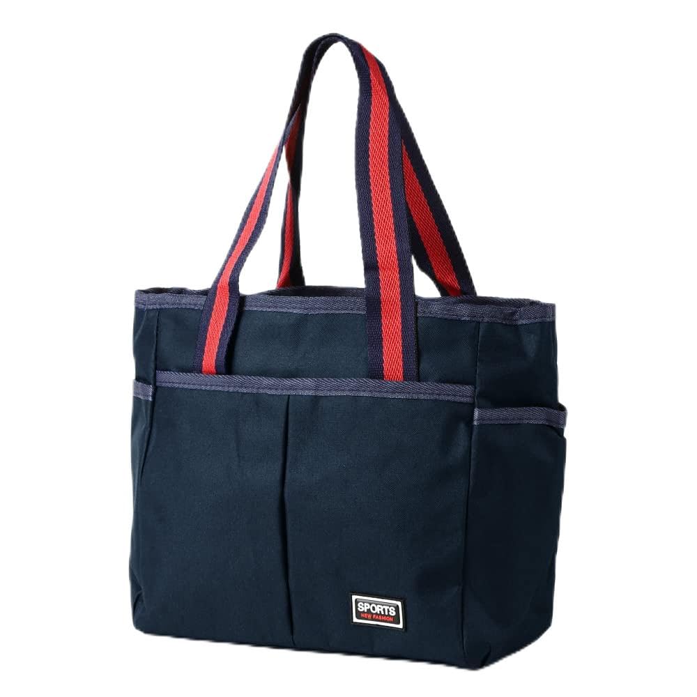 

Gym tote mini tote size for conveniently carrying small items bag, (navy)