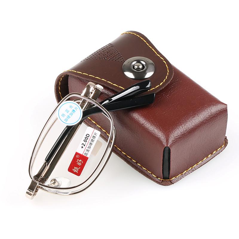 Zhenhao Folding Ultralight Anti-Blue Light Reading Glasses for Men and Women - Stylish, Comfortable, Portable, and Elegant.