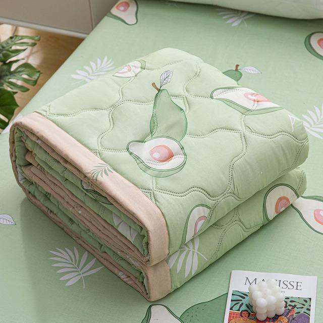 Trapunte estive stampate trapuntate Queen, trapunta morbida per bambini, trapunta singola e doppia, lavaggio meccanico, per adulti, 150x200