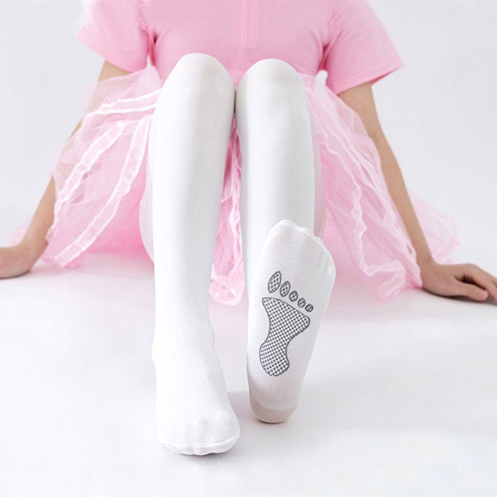 Breathable Leggings Elastic Dance Socks Spring Summer Kids Dance Pantyhose  Kids Girls