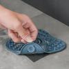 Shower Drain Hair Catcher Prevent Clogging Reusable Silicone Floor Drain Filter Cover for Bathroom