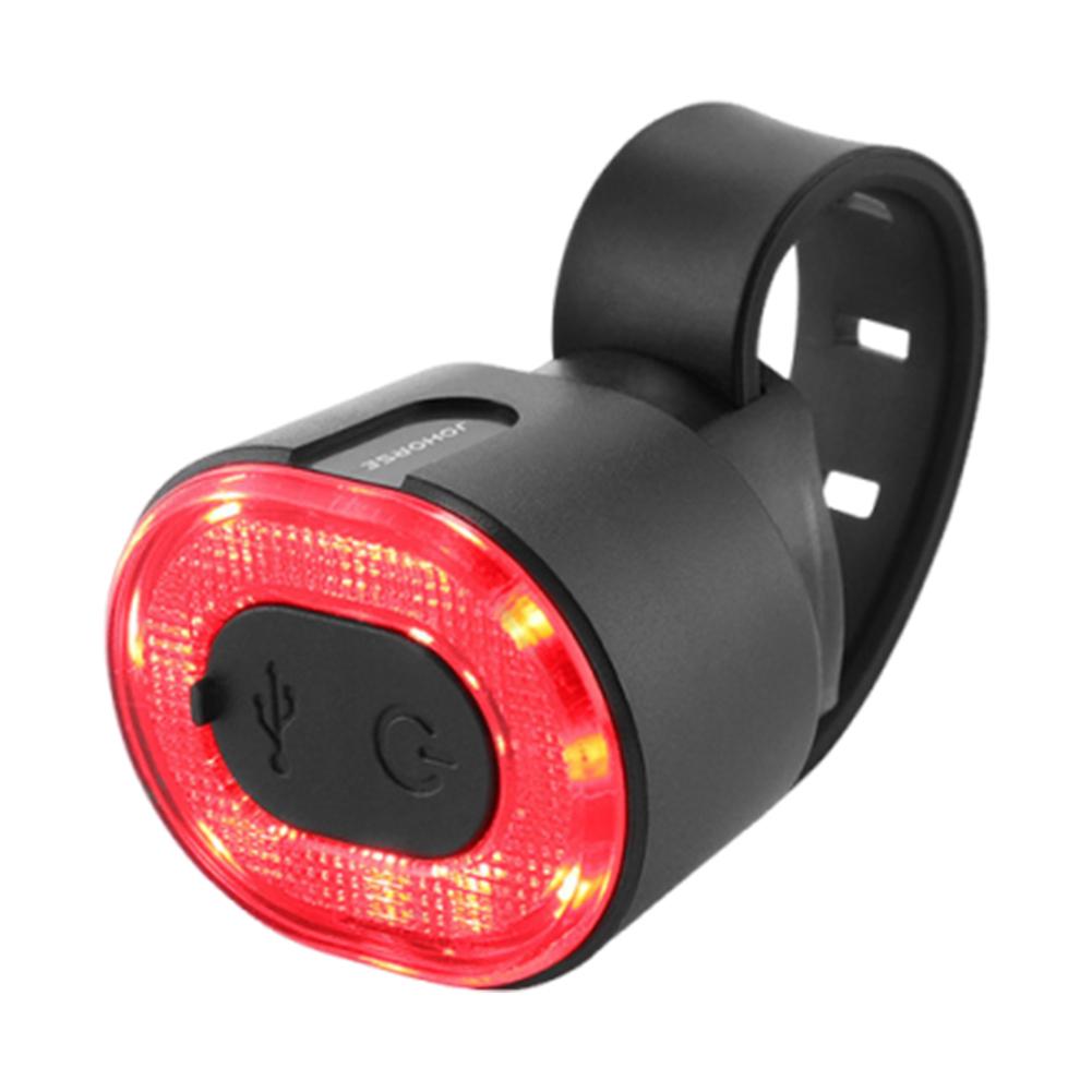 

COB Cycling Tail Lamp Type-C Charging Auto Brake Sensing Light 4 Modes Cycling Warning Flashlight Bicycle Accessories Lights