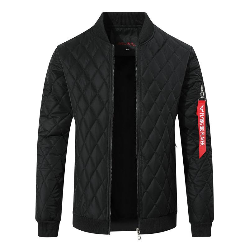 Men's autumn and winter new leather plaid fleece thickened warm leather jacket men's winter versatile leather jacket cotton jacket