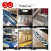 3J White High-Temperature PTFE Fiberglass Tape