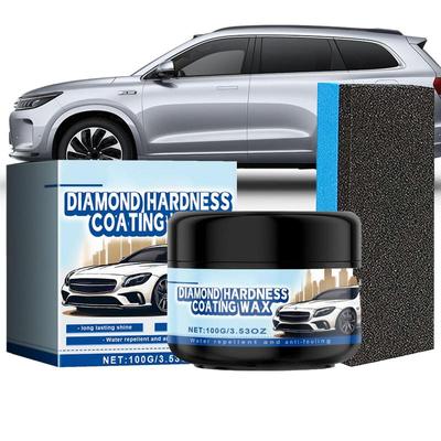 Car Wax Polish 100g Car Paint Repair Wax Car Scratch Wax With Sponge To Shine & Protect For Cars Trucks Motorcycles RV's & More