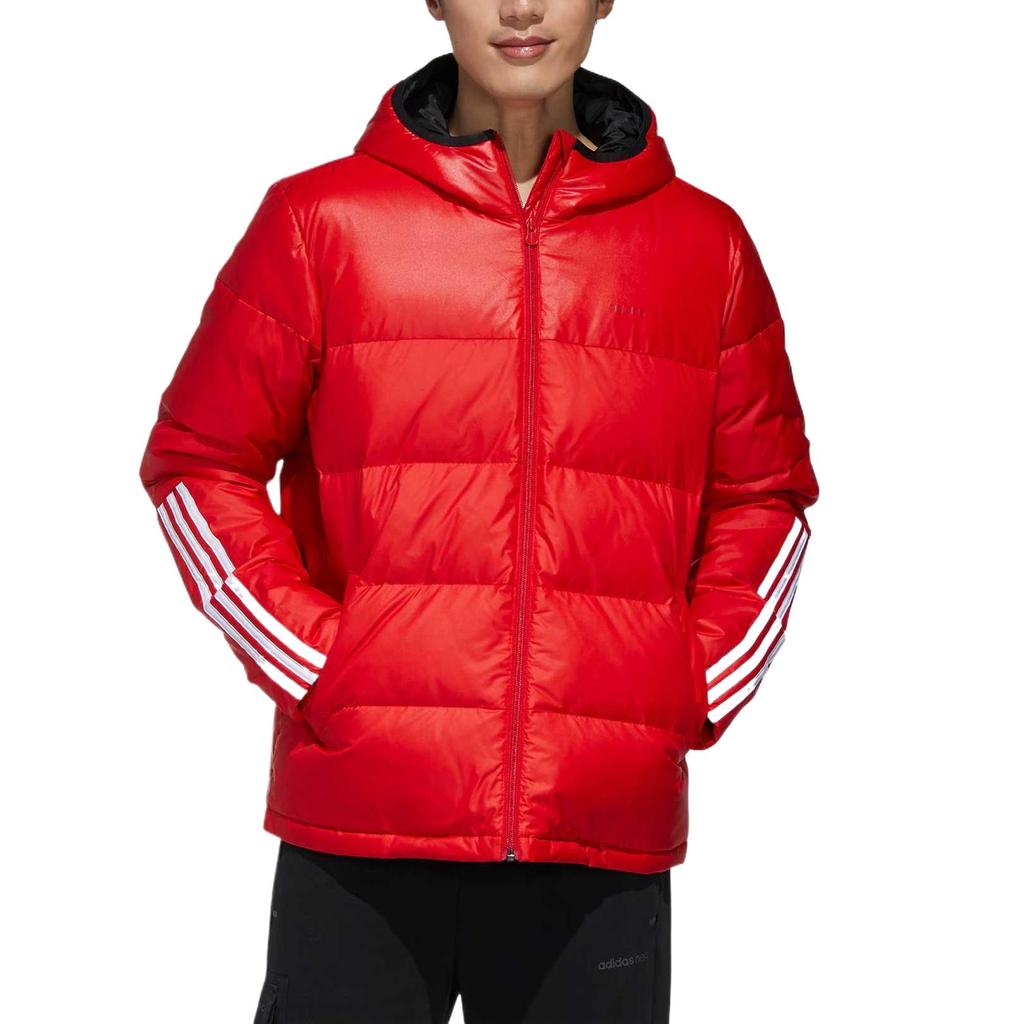 Adidas Neo Street Down Puffy Outdoor Jacket Men Jacket Red GJ8863