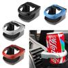 Car Air Vent Outlet Cup Holder Beverage Stand Mount Clipon Black