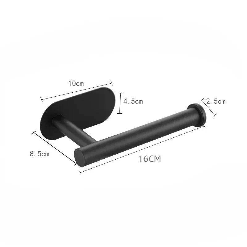 Bathroom Paper Towel Holder Stainless Steel Floor Standing Toilet Paper Holder Hole-less Bathroom Floor Standing Shelf