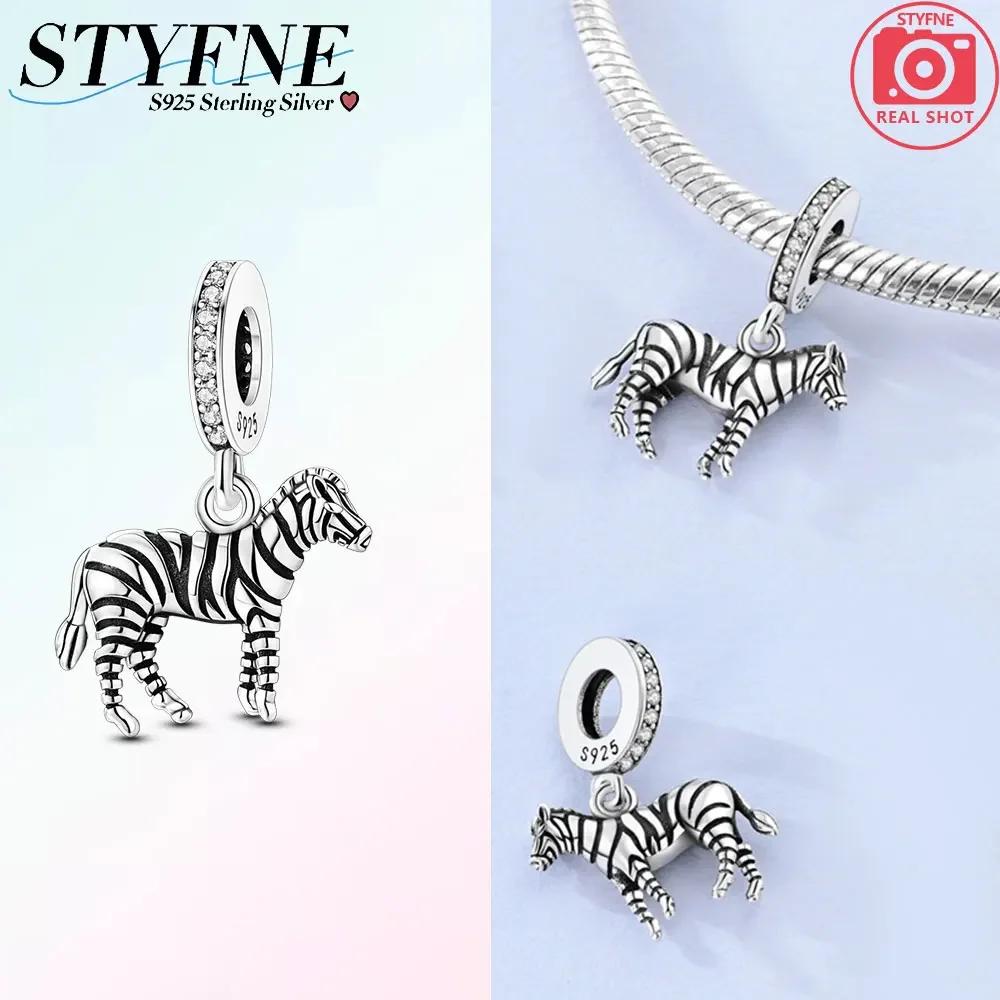 Charms Copper Original Elephant Colorful Peacock Bee Frog Beads Fit Bracelet Women Jewelry Diy Fine Gift Accessory