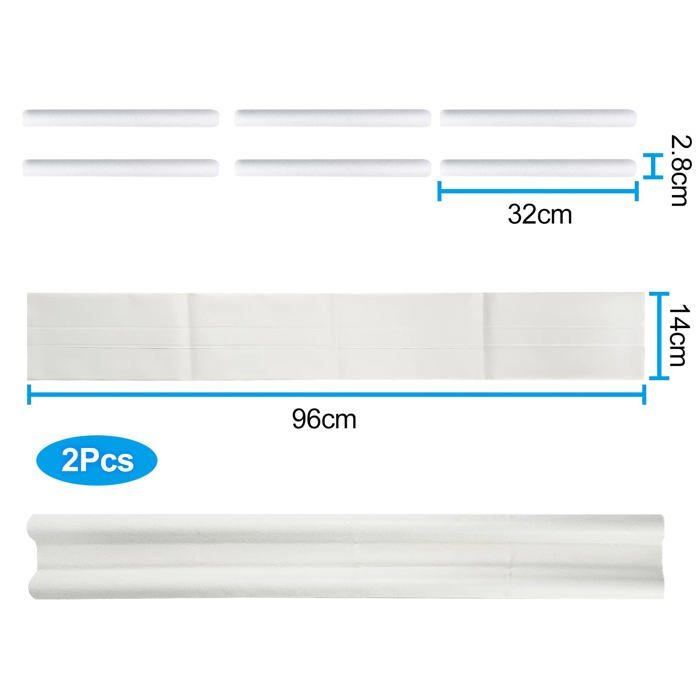 Boudin de porte - AIMOONSA - 96 cm - Double isolant - Lavable - Anti-bruit