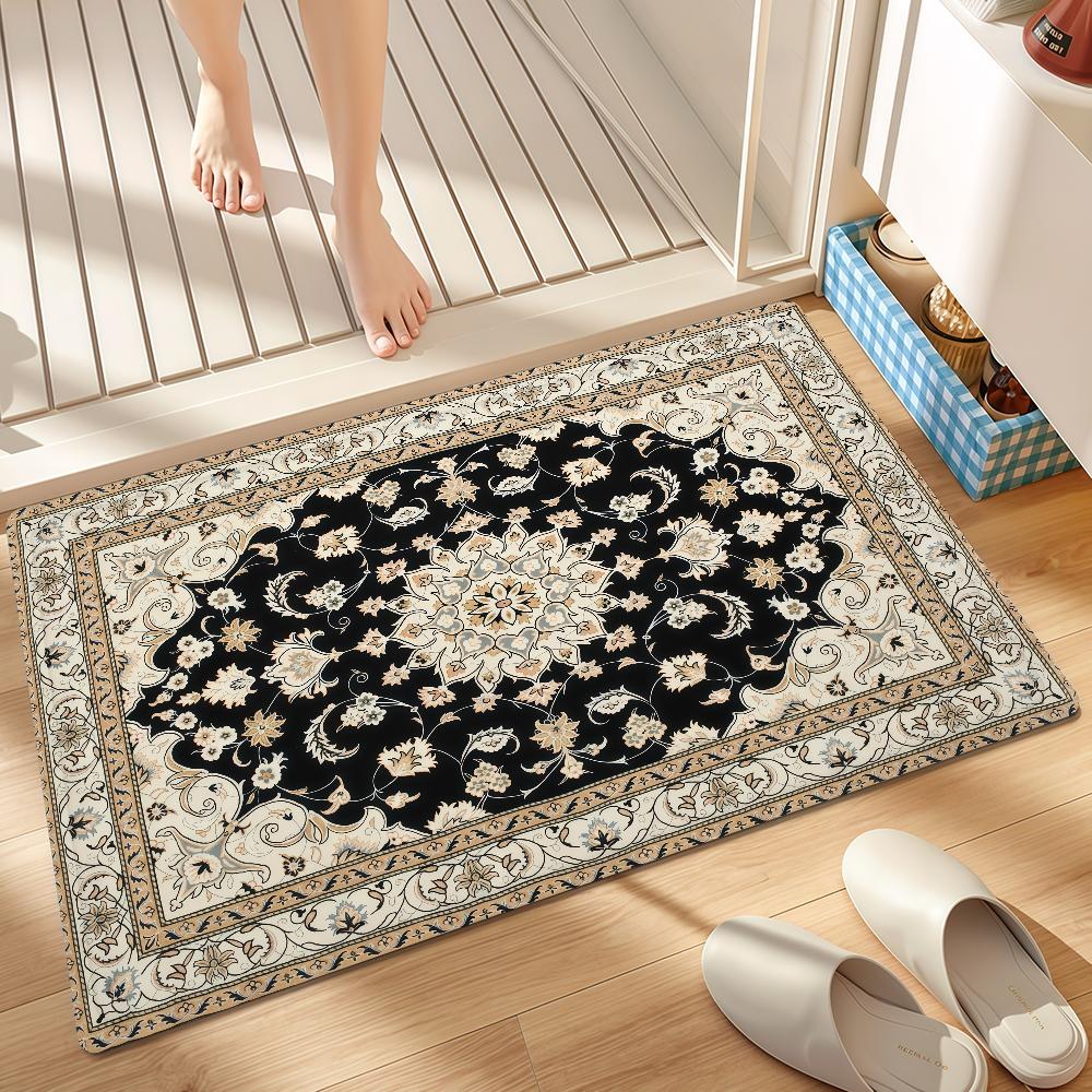 Door Mat Bedside Entrance Bath Art Floor Decoration Corridor Door Mat Carpet Living Suit Room Persia Balcony