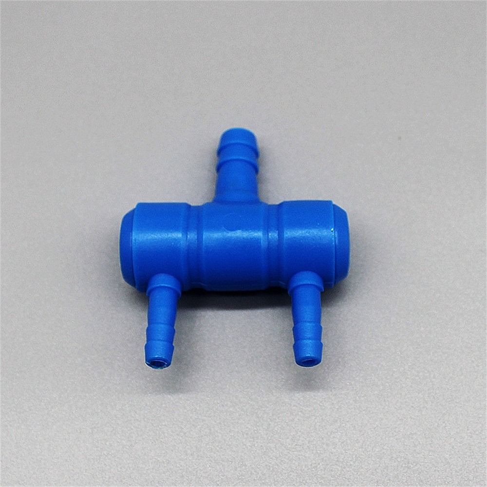 10Pcs Plastic Aquarium Air Splitter 4/5/8mm Oxygen Gas Diverter  for Fish Tank Air Pump Oxygenation