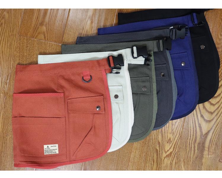 Canvas Multi-pocket Half-body Gardening Apron