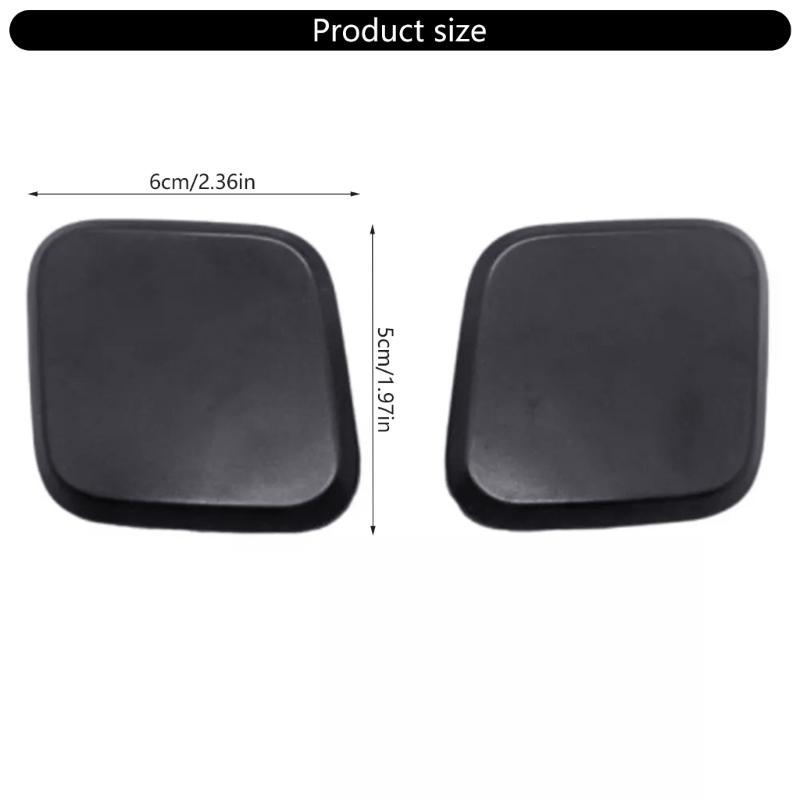 Scheinwerferreinigungsdüse Abdeckung Scheinwerferreinigungssystem Kappen Einfach zu ersetzen Geeignet für Zuverlässige & Robuste Bauweise