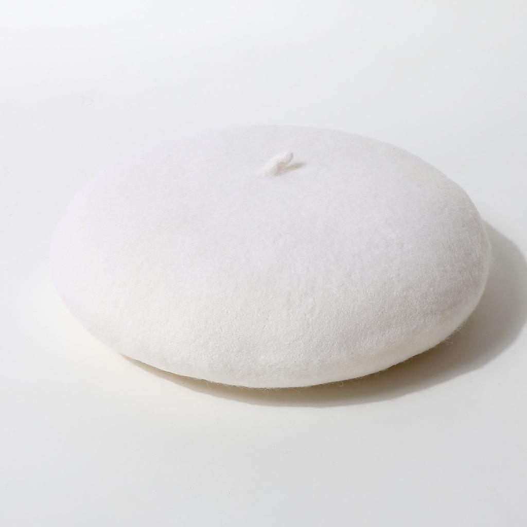 Elegant Warm Sweet Beautiful Woman Painter Art Hat Simple Versatile Beret