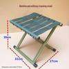 Portable Folding Fishing Chair with Backrest for Indoor and Outdoor Use