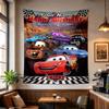 Custom Name Cars Tapestry Wall Hanging for Bedroom, Living Room & Dorm Decor, Modern Home Wall Art