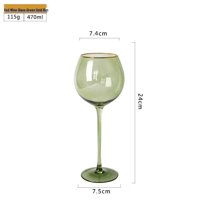 Shangqi Creative Apple Wine Glasses (Set of 2)