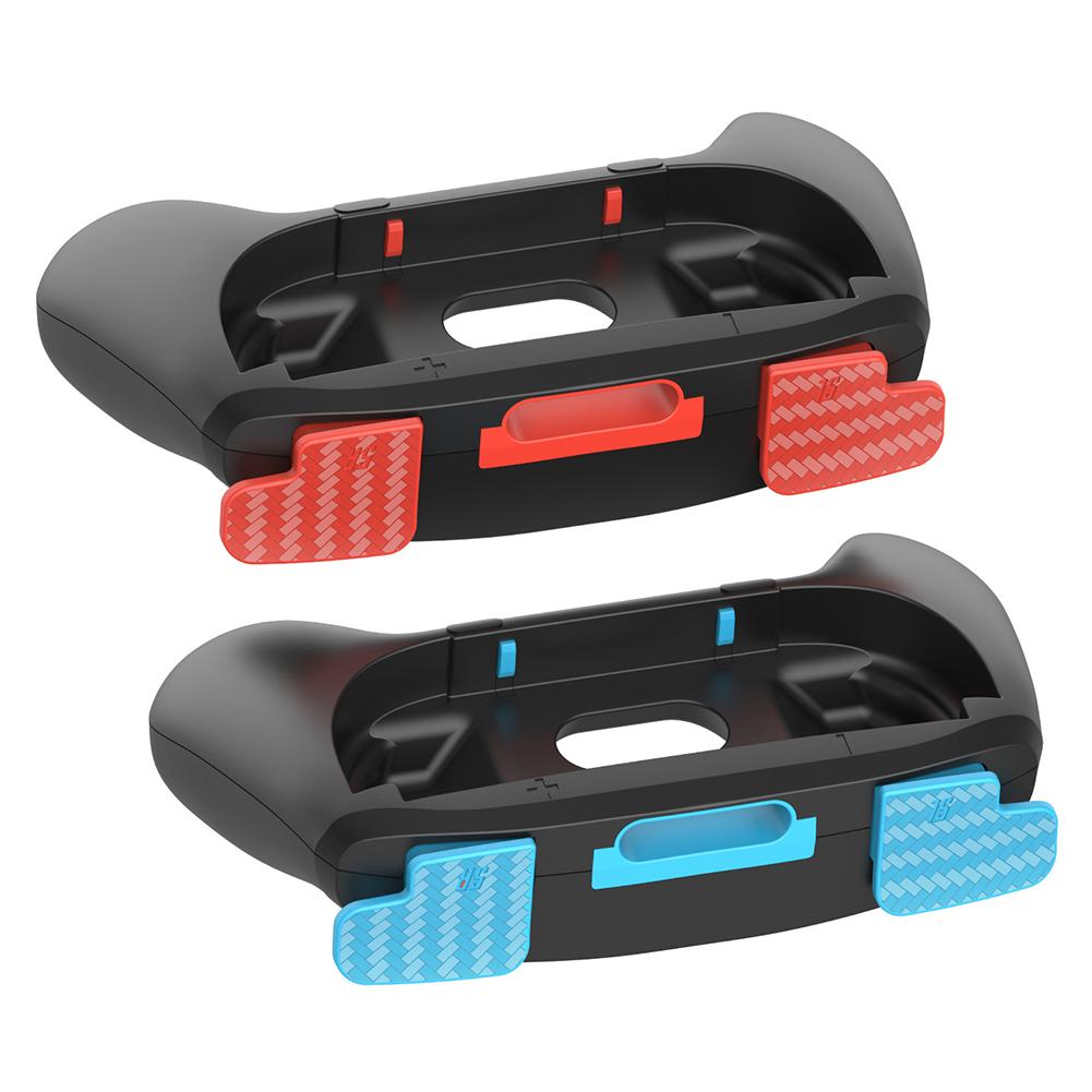2pcs Hand Grips Fit for Switch 2 For Joycon Left+Right Bracket Holder Game Handle Hand Grip Case for Switch 2 Controller Gamepad