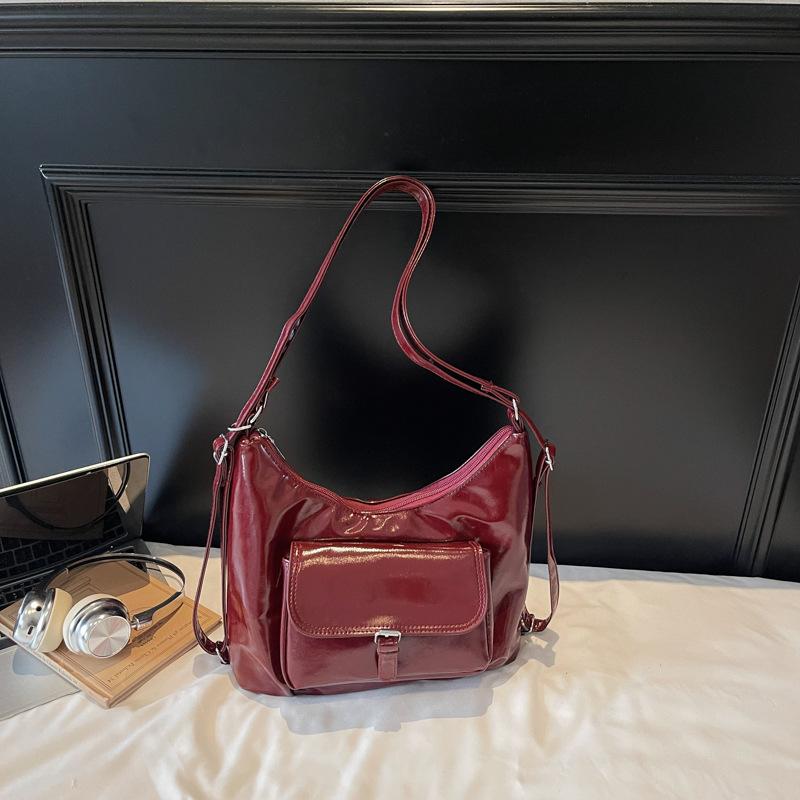 Fashion Commuter Tote Bag New Trendy Simple Trend Multi-functional Shoulder Backpack