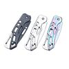 Folding Pocket Knife Portable Stainless Steel Fruit Knife with Non-slip Handle Outdoor Survival Hunting Camping Household Tools