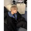 Men's Two-Piece Look Cardigan Hoodie, Spring/Autumn 2024 Trend, Heavyweight Patchwork Zipper Jacket
