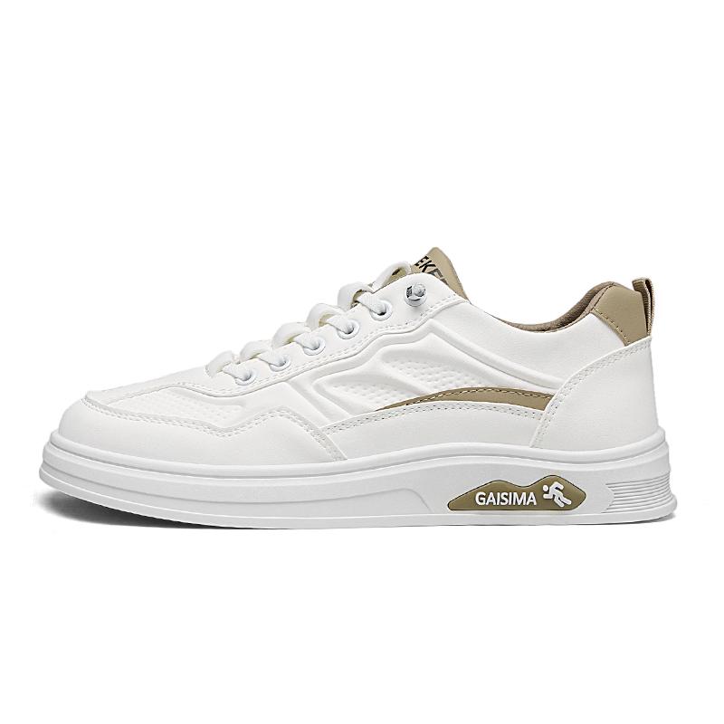 Μοντέρνα ανδρικά παπούτσια καλοκαιρινά, νέα άφιξη, Street Style, casual, μοντέρνα, ευέλικτα, λευκά παπούτσια, με χοντρή σόλα και πλαστικό άνω μέρος