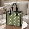 Cute Penguin Print Tote Bag Casual Daily Use Shoulder Handbag Lightweight