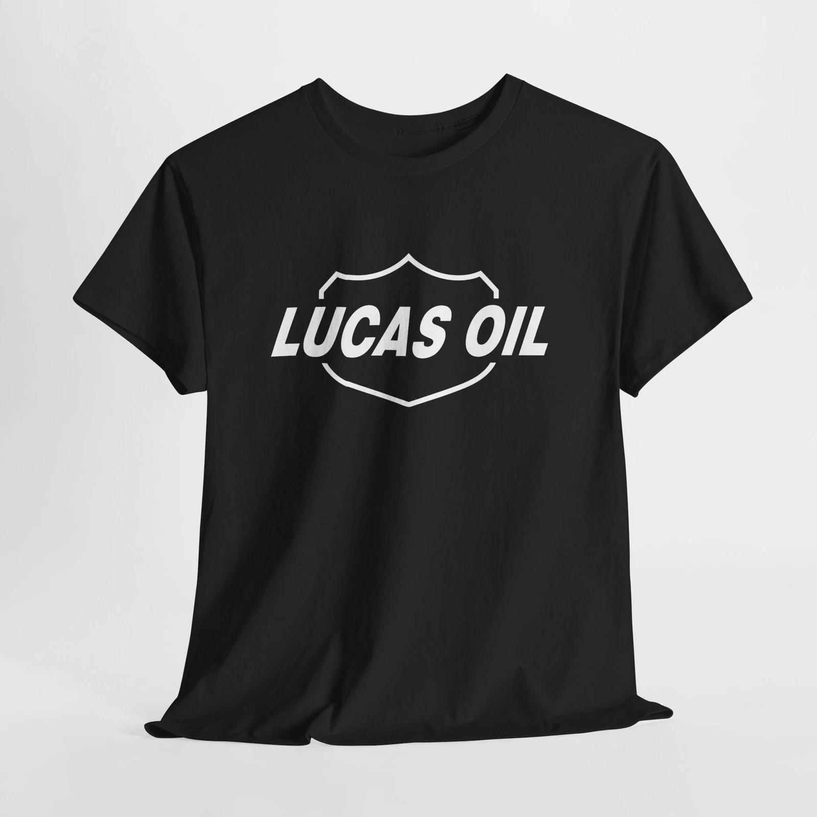 Lucas oil Racing Logo T-shirt Unisex Tee S M L XL 2XL 3XL 4XL 5XL S
