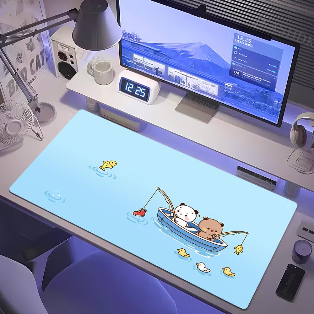 Bubu Dudu Cute Gamer Deskmat Xxl Mouse Pad Anime Computer Table Mat Pc Gaming Accessories Mousepad Large Mats Office Mause Pads