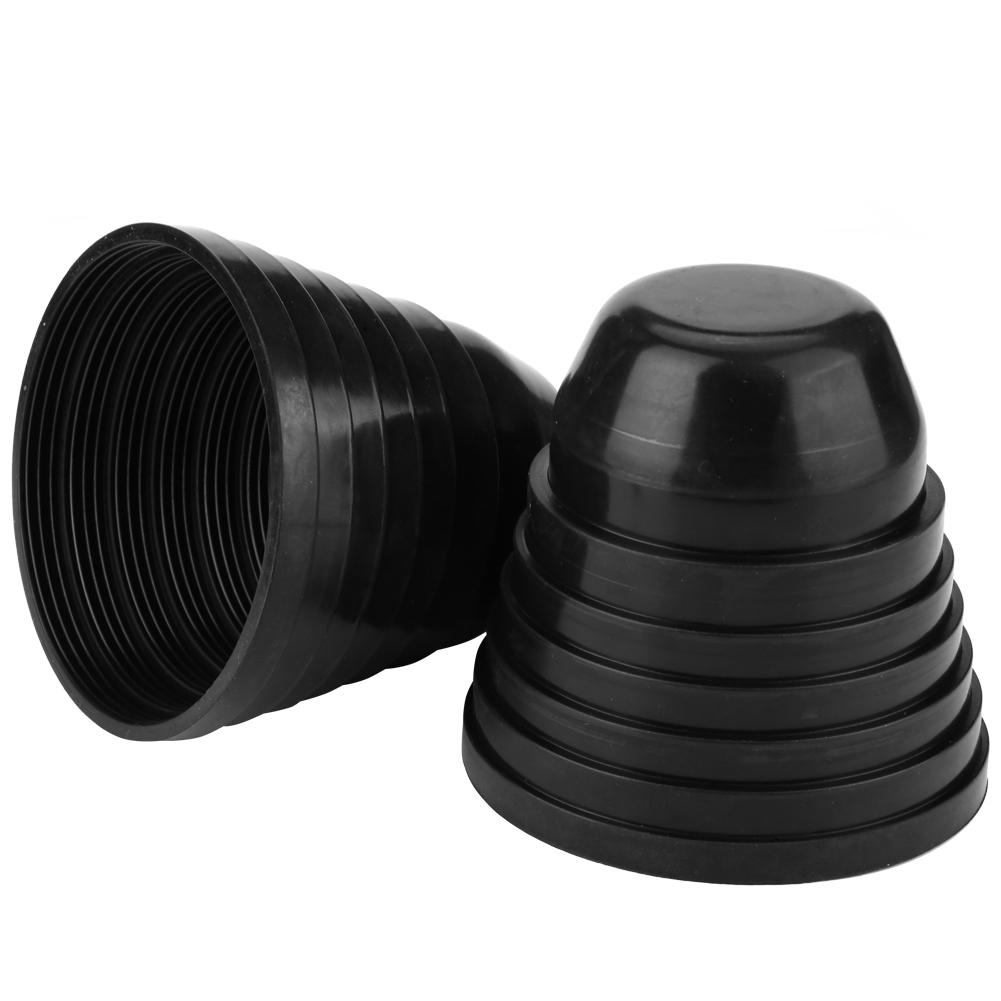 2 stk 95mm Bil LED Pære Hovedlykt Gummi Vanntett Støvtett Forseglingsdeksel