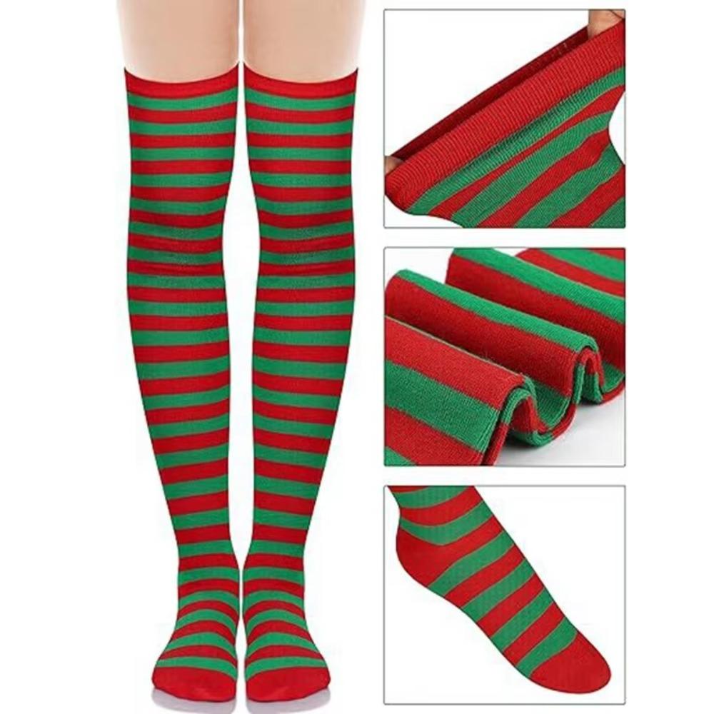 Family Matching Cosplay Clothing Green Elf Dress Xmas Suit New Christmas Elf Costume  New Year