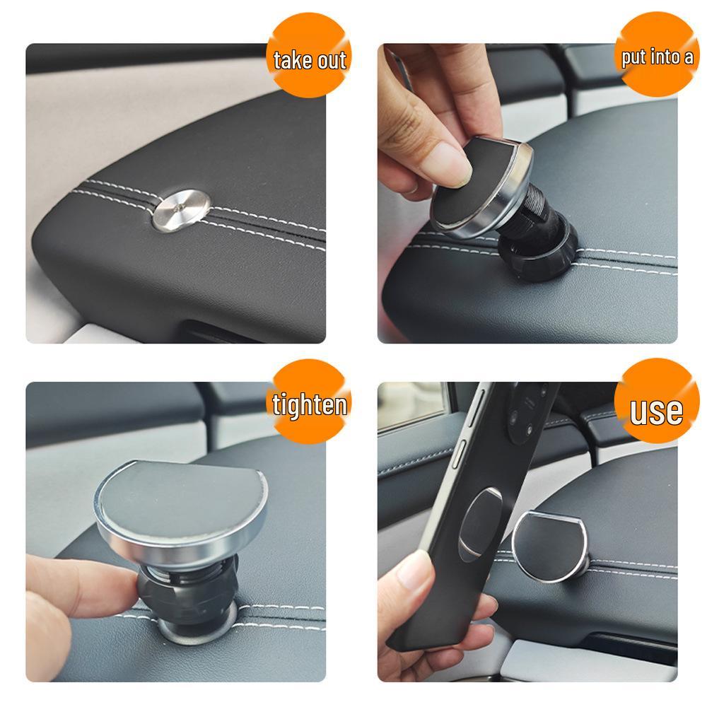 Universal Strong Magnetic Car Dashboard Phone Holder for Stable Navigation