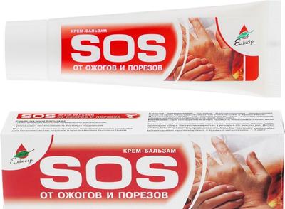 Cream-balm "SOS" for Burns and Cuts